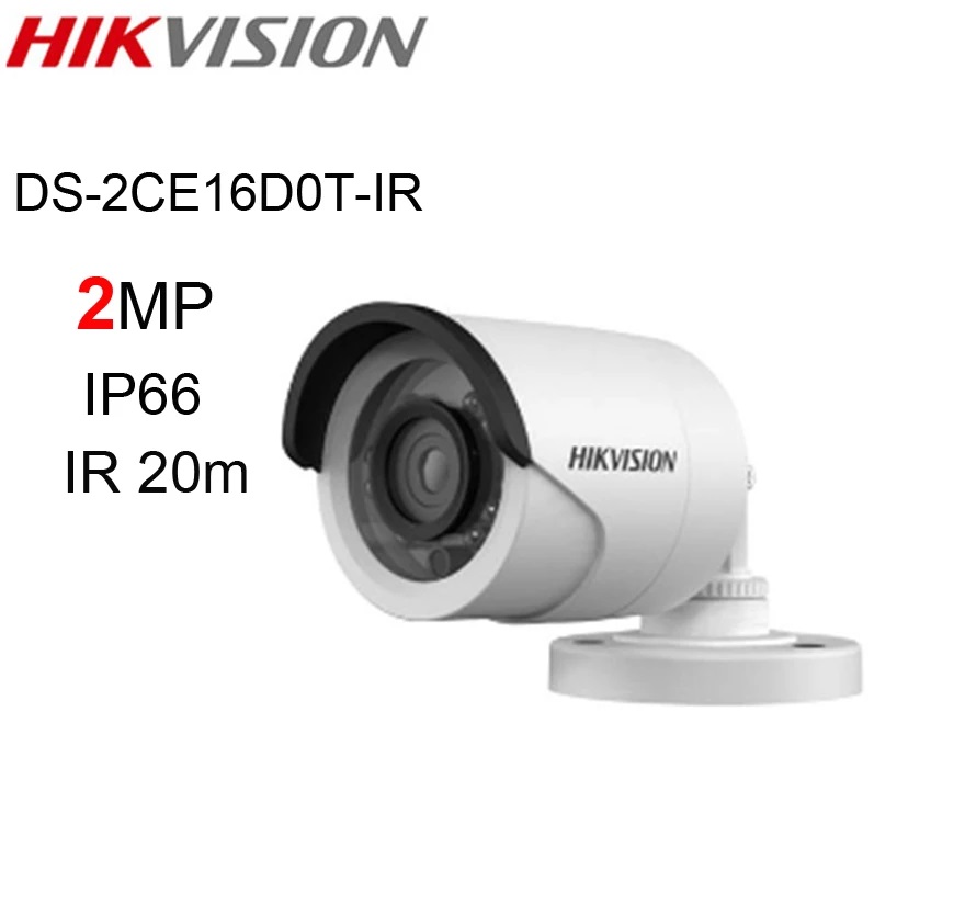 Camera HD-TVI HIKVISION DS-2CE16D0T-IR 2MP 1080P - Hàng Chính Hãng