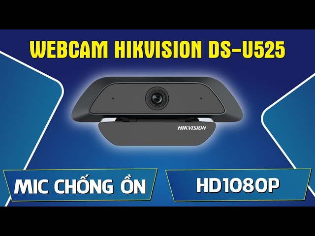 Webcam HIKVISION DS-U525 (Độ phân giải 1920*1080@30/25fps 1080P) - Hàng chính hãng